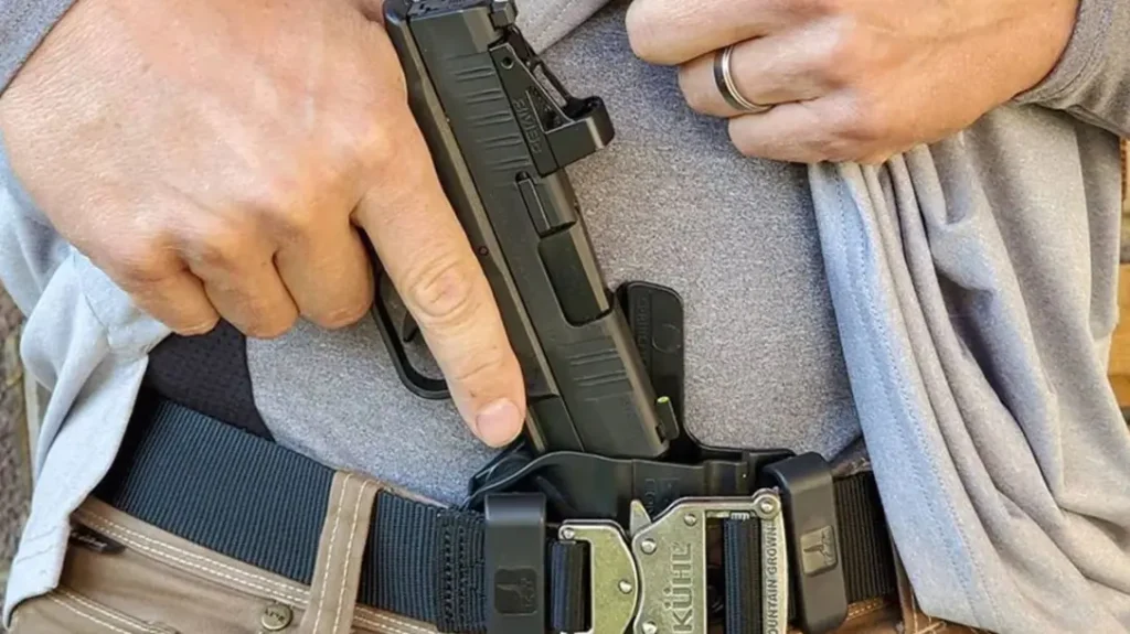 Appendix is a fast EDC Carry Position.