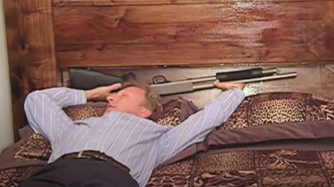 Gun Bed The Home Defense Gun Storage Solution For Your Headboard 6089