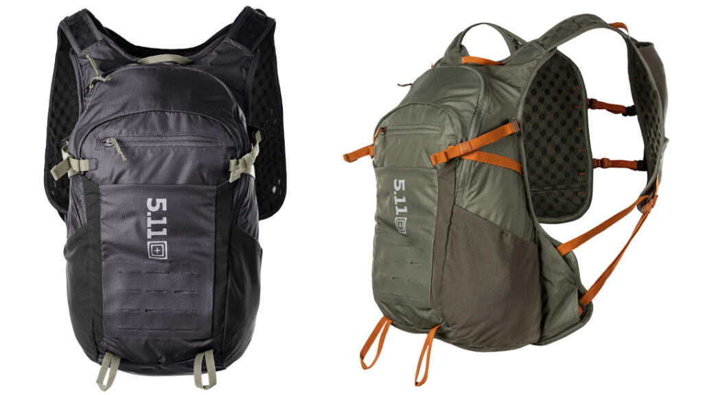 The 5.11 Cloudstryke 18L Backpack in several styles. 
