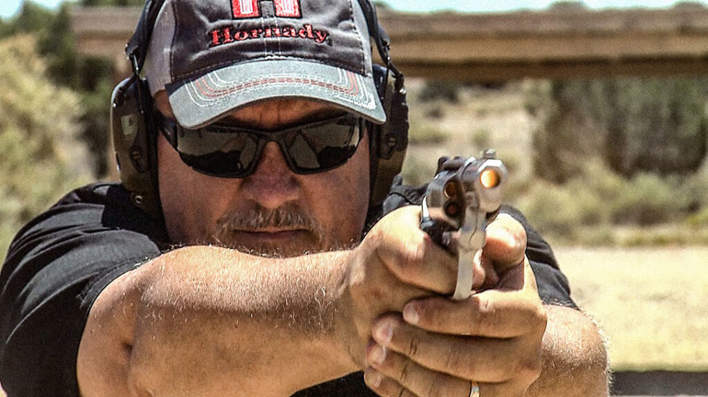 To get the best accuracy out of your revolver, it is important to have a smooth trigger press.