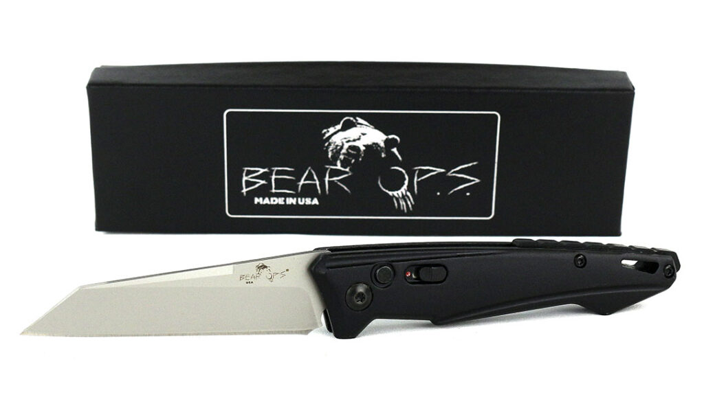 The Bear OPS AC-1500 automatic knife.