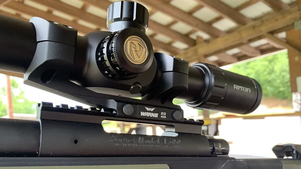 Proper scope mounting improves long-range shooting success. 