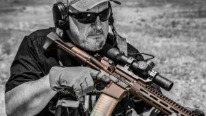 Learning how an AR-15 rifle works.