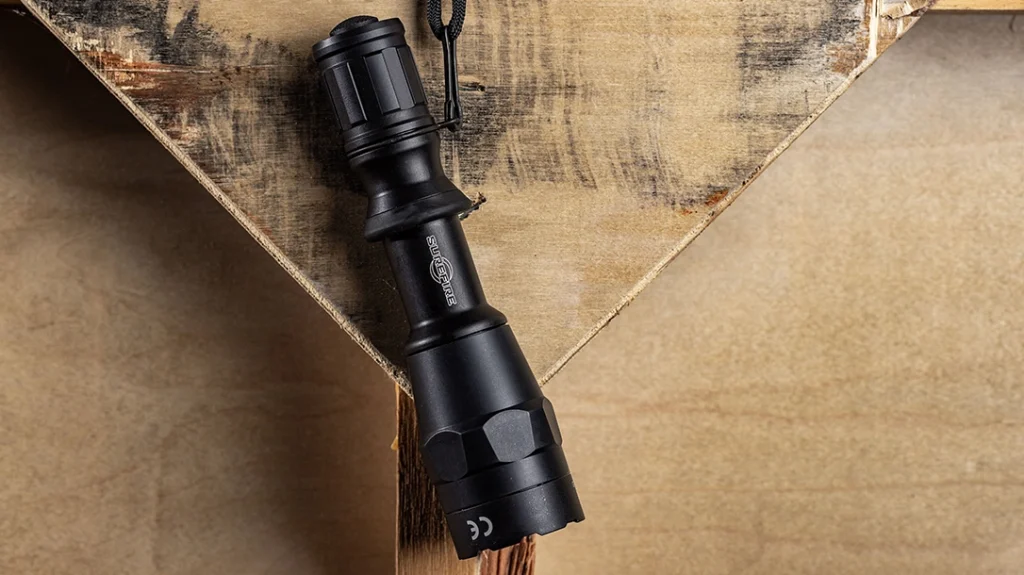 The SureFire P1RZ-B-DFT Dual Fuel LED Combat Flashlight