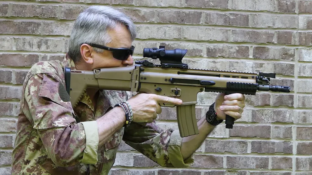 The SCAR 16S is very nimble in close quarters. 