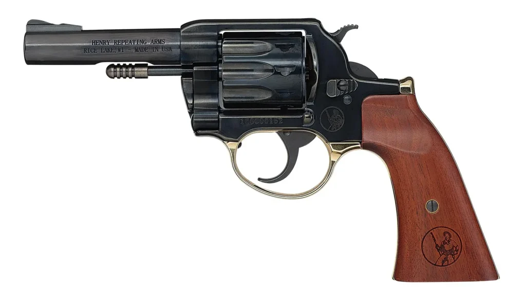 Golden Boy Revolver with Gunfighter Grip. 