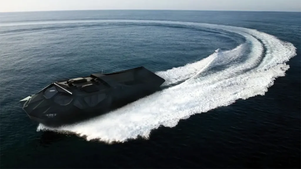 The Highland Systems STORM is an amphibious vehicle. 