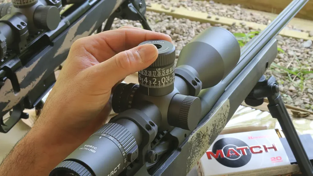 The author appreciated the adjustment capabilities of the Toric Eagleman LR Hunting Scope. 