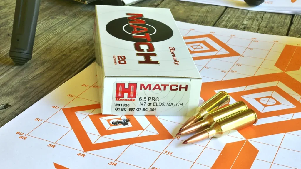 The author tested the scope's limits with Hornady 6.5 PRC. 