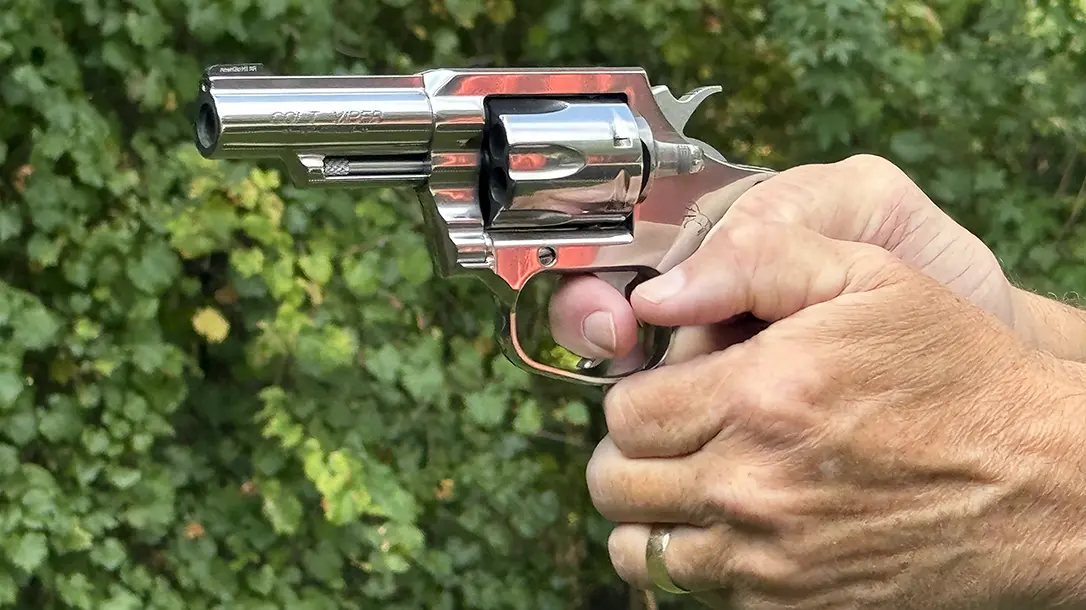 Shooting the Colt Viper Brings .357 Bite!