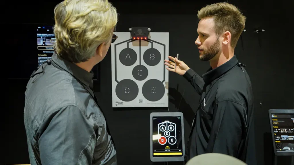 The Smart Target System delivers real-time feedback to shooters.