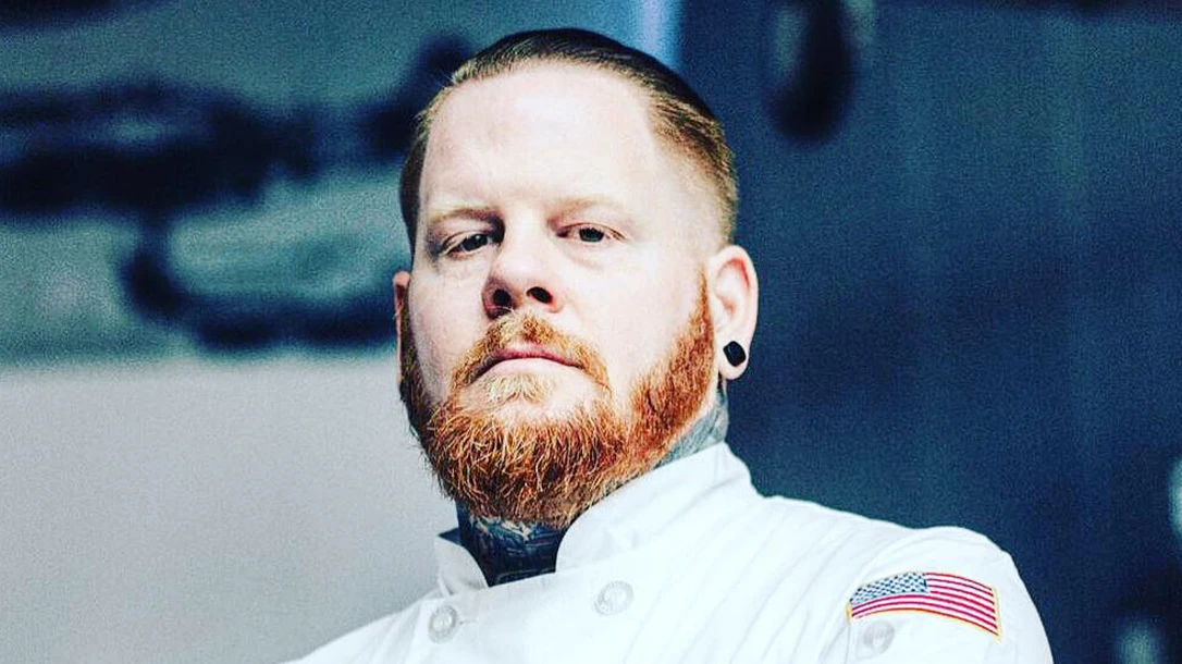 this chef is also a veteran and metal musician.