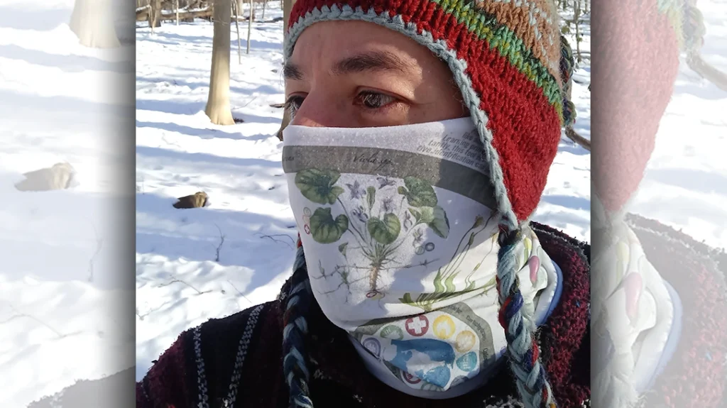 Cool Weather Gear: The author pairs Wazoo Gear Neck Gaiters with a thick, warm beanie for the extremely cold months in the Northeast.