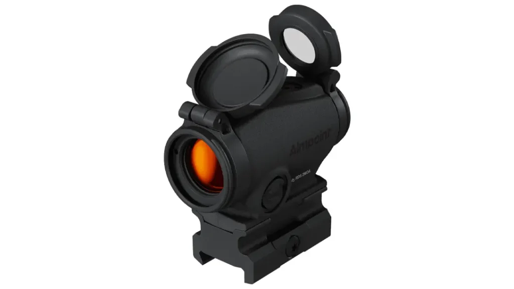 The The Aimpoint Duty RDS MR is compact.