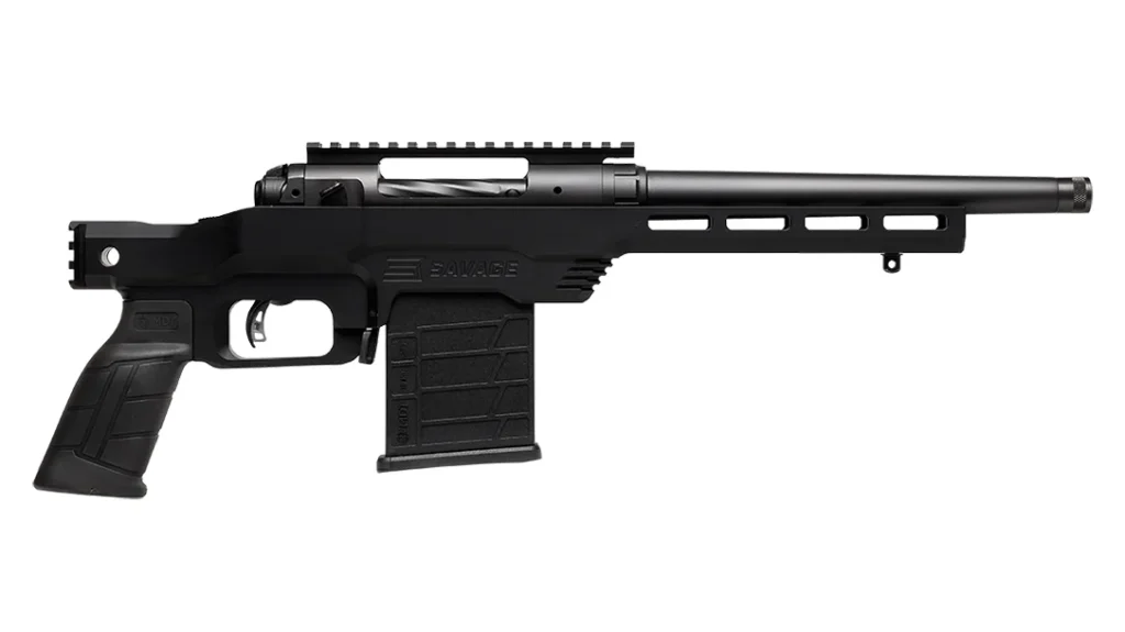 Savage PCS bolt-action pistol.