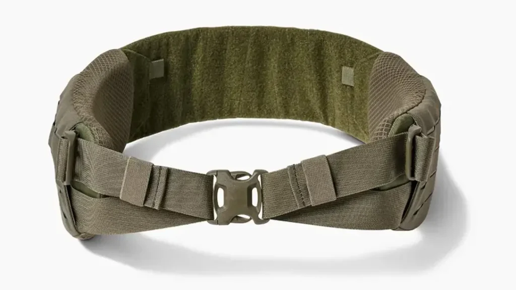 The 5.11 Skyweight 65L has a padded belt.