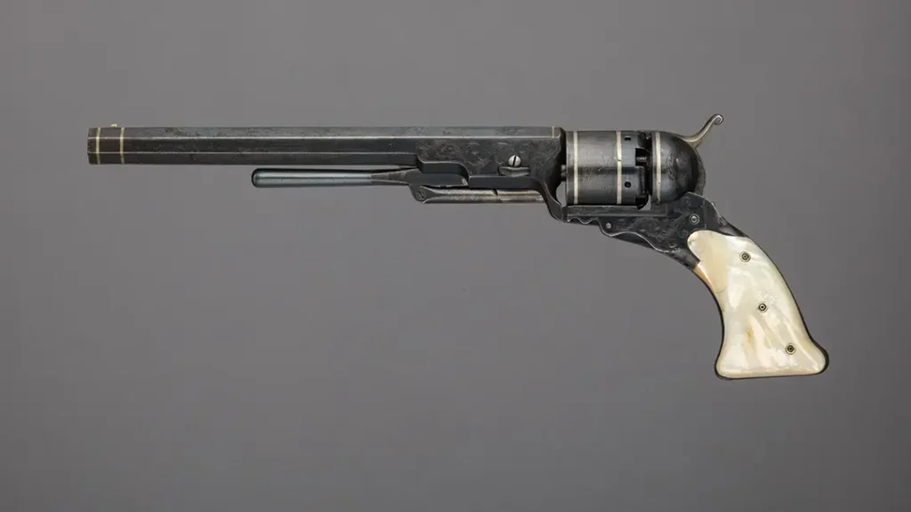 The The Colt Paterson Revolver Texas version.