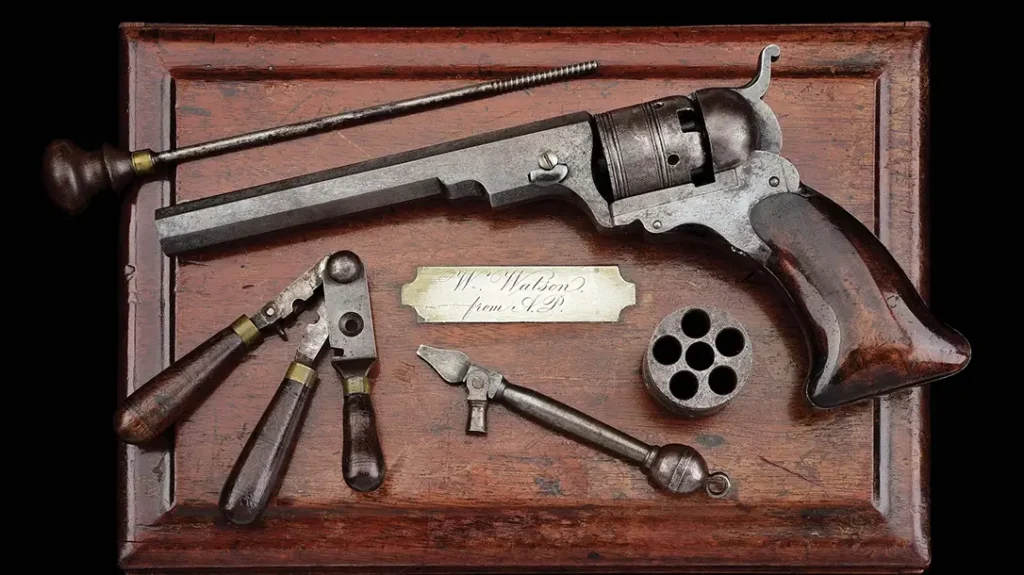 The Colt Paterson Revolver is a collectors item.