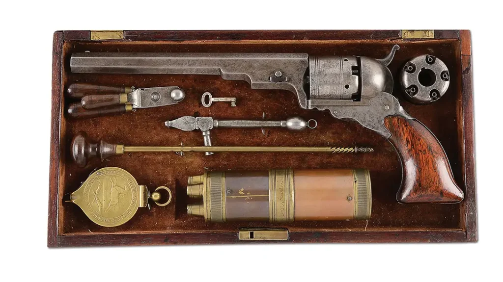 The Colt Paterson Revolver was the beginning of American revolvers.