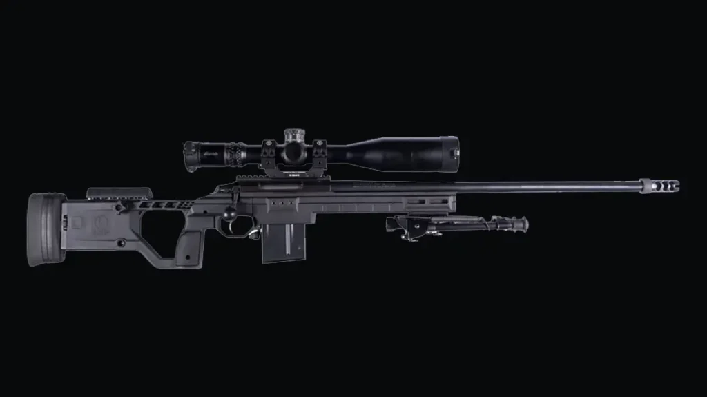 The  LTT IMPACT Long-Range Tikka Rifle.