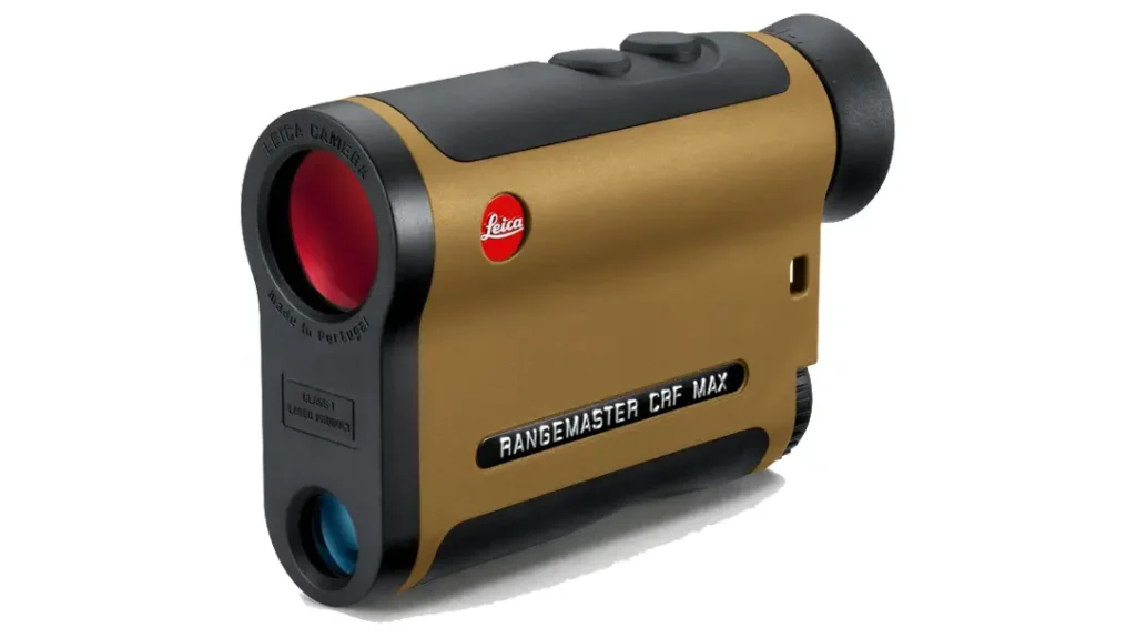 The Leica Rangemaster CRF Max has a HUD display.