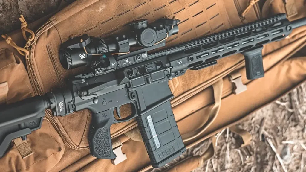 The Gen 2 Priapus Grip has an arched backstrap.