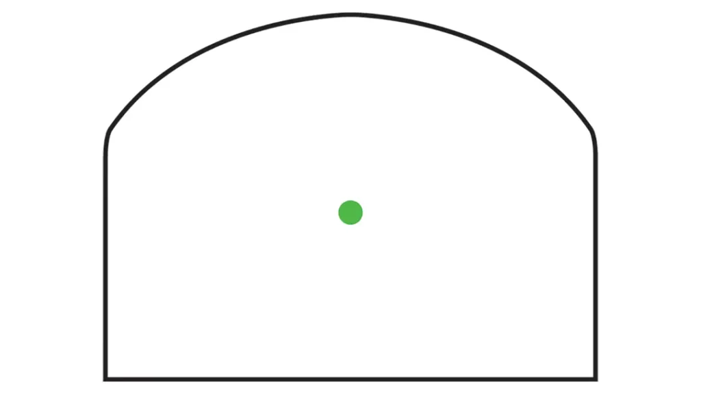Trijicon Green Dot RMR is easier to see.