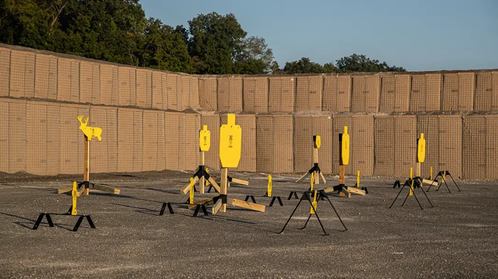 Smith & Wesson Training Academy has a number of ranges.