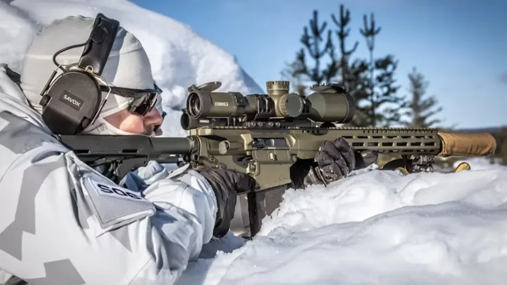 The SAKO ARG is an AR15 design.