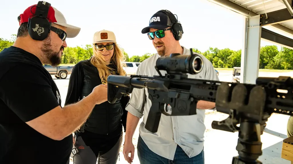Sellmark Ranch has multiple shooting bays.