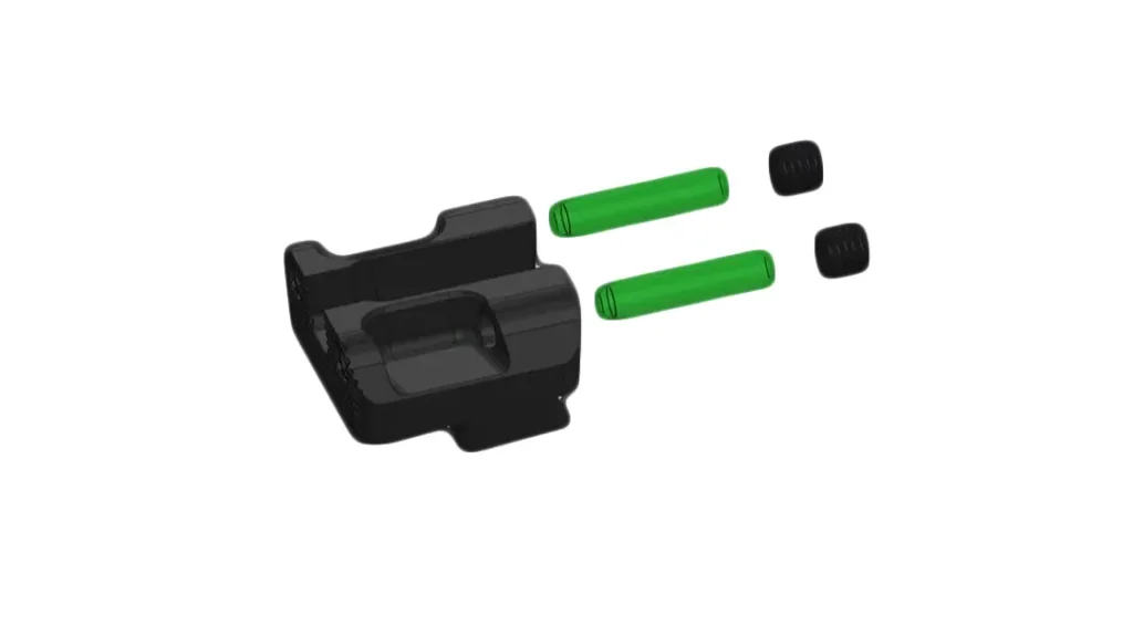 Tag Precision FiberLok sights.