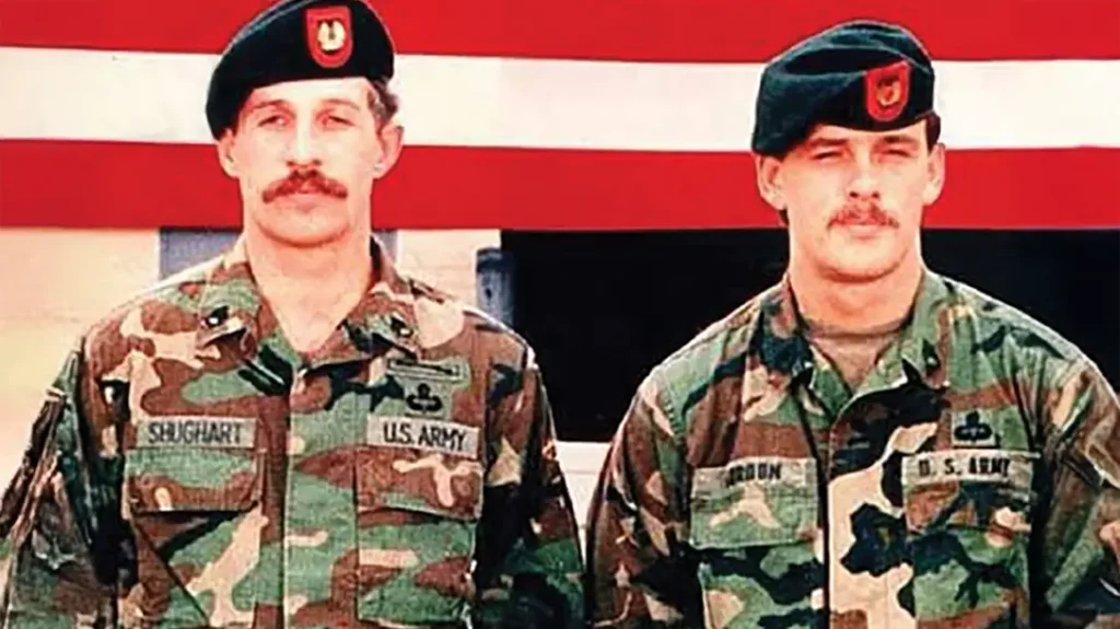 Delta Force snipers SFC Randall Shughart and MSG Gary Gordon