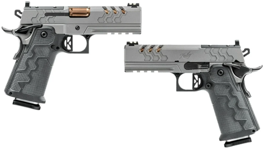 The Kimber 2K11 Pro Stainless.