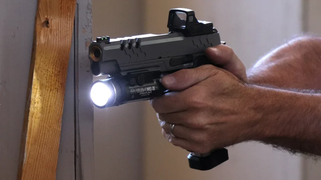 The author ran the Streamlight TLR-1 HL-X.
