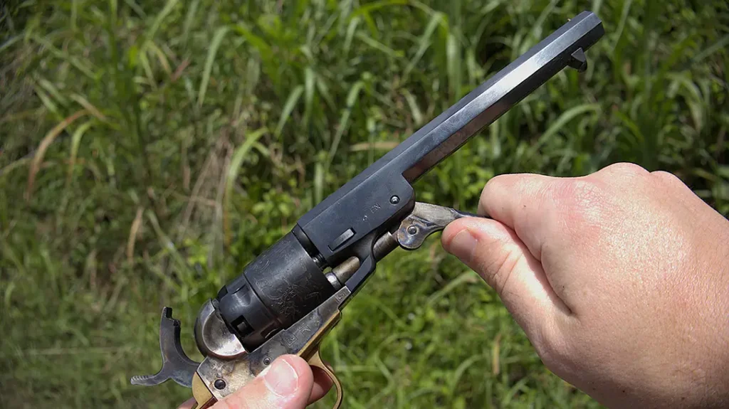 The Colt 1862 Pocket Navy was easy to run.