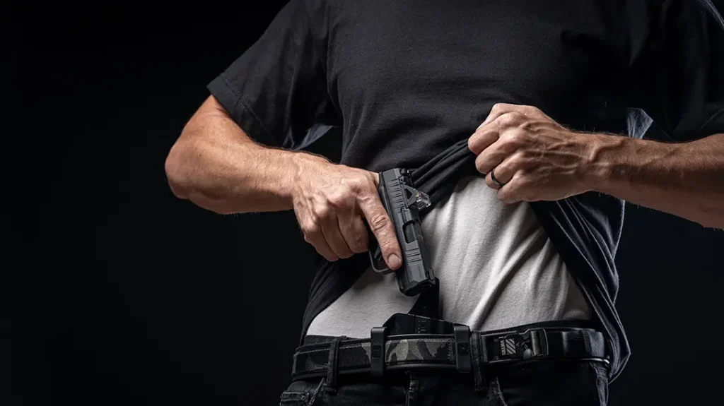 The Hellcat 3-inch Micro-Compact is easy to carry.