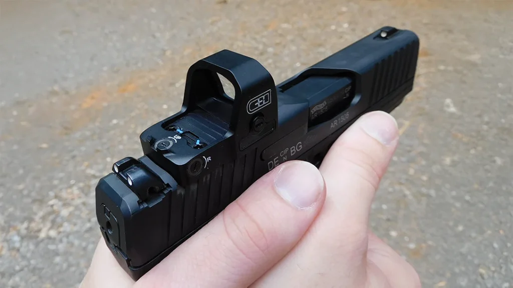 C&H Precision optics are compatible with multiple pistols.