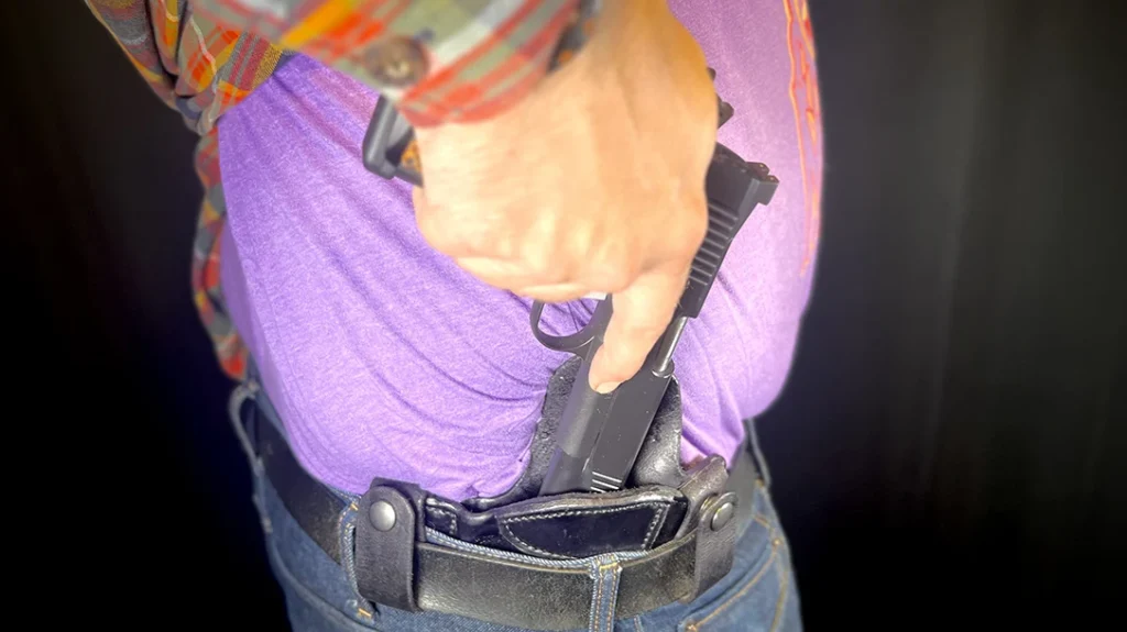 Sometimes it takes wearing the wrong thing, struggling with draw angle or retention, before you learn what truly fits.