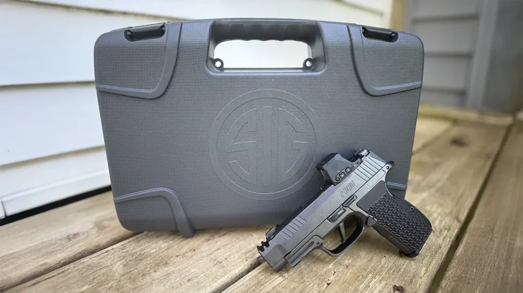 The author was highly impressed with the form and function of the Sig Sauer P365-LUXE.