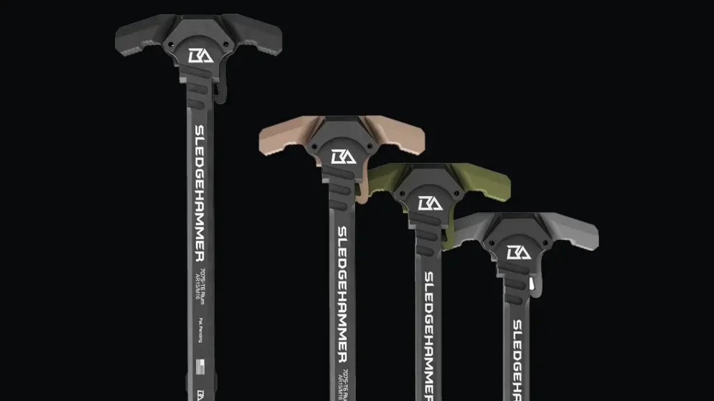 The Sledgehammer reduces the gas pushed back in the face of the shooter.