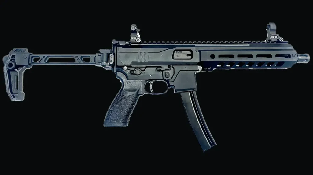 The CMP9 and CMP9K semi-automatic pistols.