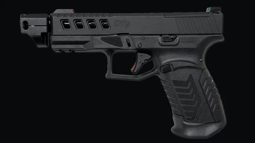 The DY9 COMP is optics-ready.