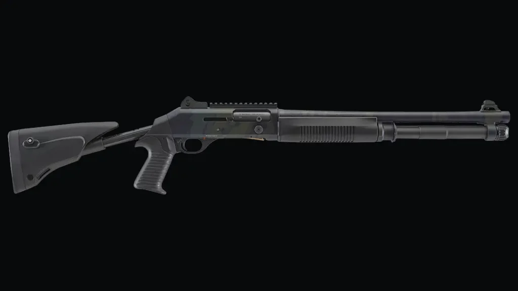 The Benelli M4 EXT in Multicam Black.