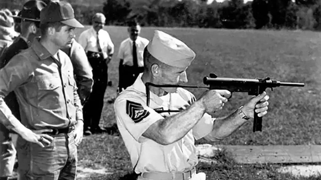 The Model 76 was chambered in 9mm.