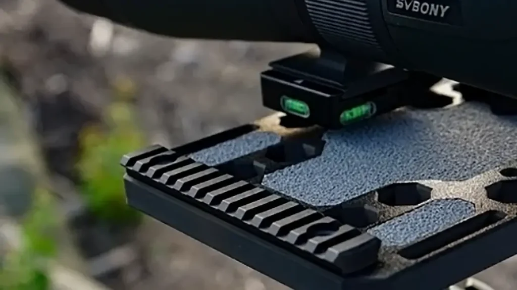 The Tripod Table allows you to keep gear in one place.