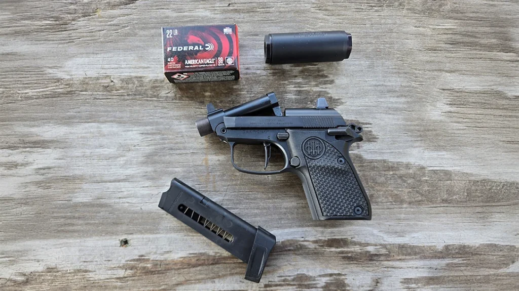 One of the neat things on the little Beretta, like the 20X Bobcat, is what they now call the Effortless Loading System (ELS).