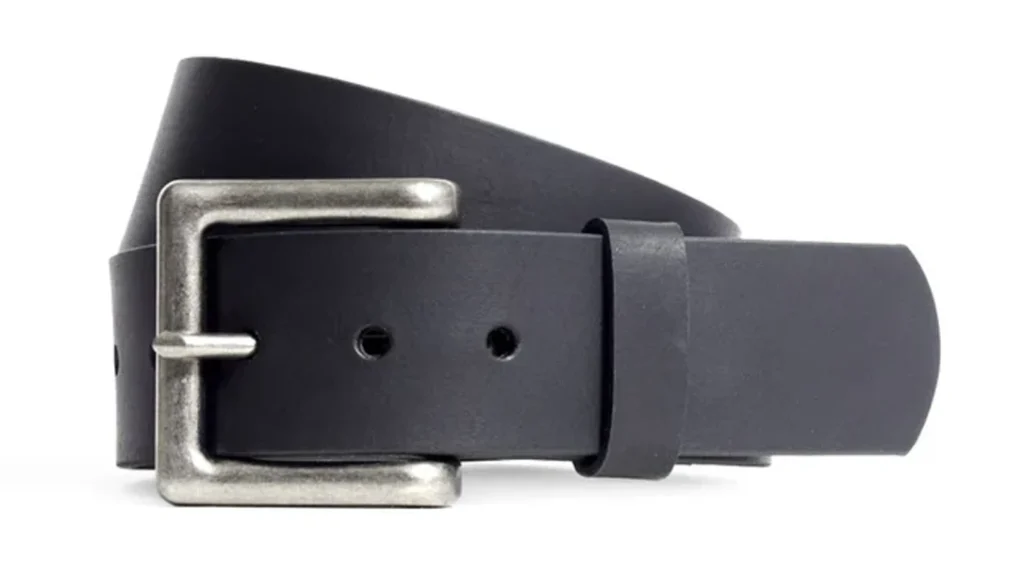 There is still a place for a good leather EDC belt, and this option from First Manufacturing is excellent.