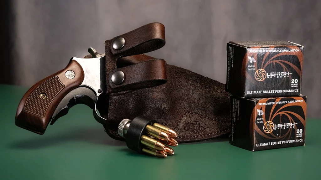 Lehigh Defense’s 105-grain copper hollow point screamed through the barrel at 1,536.0 feet per second.