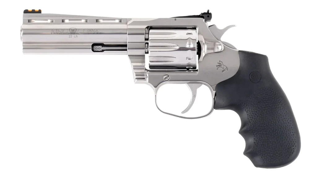 The Colt King Cobra.