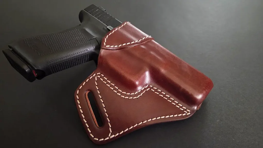 The Wolverine Holster is handcrafted.
